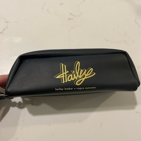 Vogue x Hailey Bieber Square Sunglasses in Light Brown - Picture 2 of 7